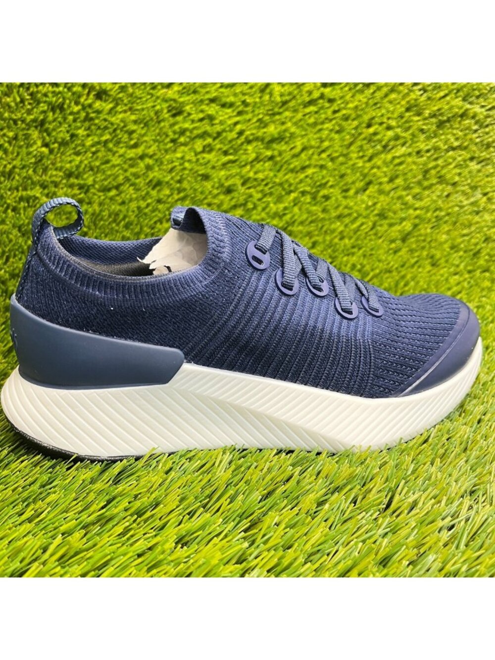 Allbirds Tree Gliders Womens Size 7 Blue White Athletic Running Shoes Sneakers